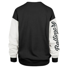 Baltimore Ravens '47 Women's Double Header Rise Andie Pullover Sweatshirt - Black online