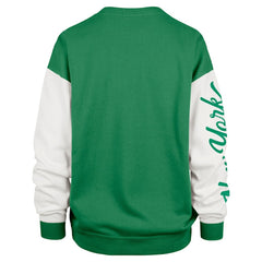 New York Jets '47 Women's Double Header Rise Andie Pullover Sweatshirt - Green for sale