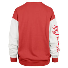 Kansas City Chiefs '47 Women's Double Header Rise Andie Pullover Sweatshirt - Red on sale
