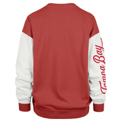 Tampa Bay Buccaneers '47 Women's Double Header Rise Andie Pullover Sweatshirt - Red on sale