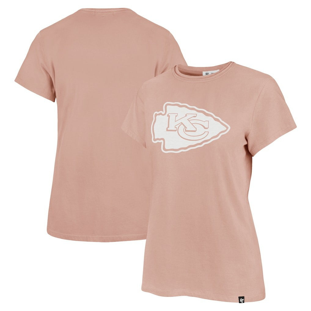 Kansas City Chiefs '47 Women's Premier Frankie T-Shirt - Light Pink cheap