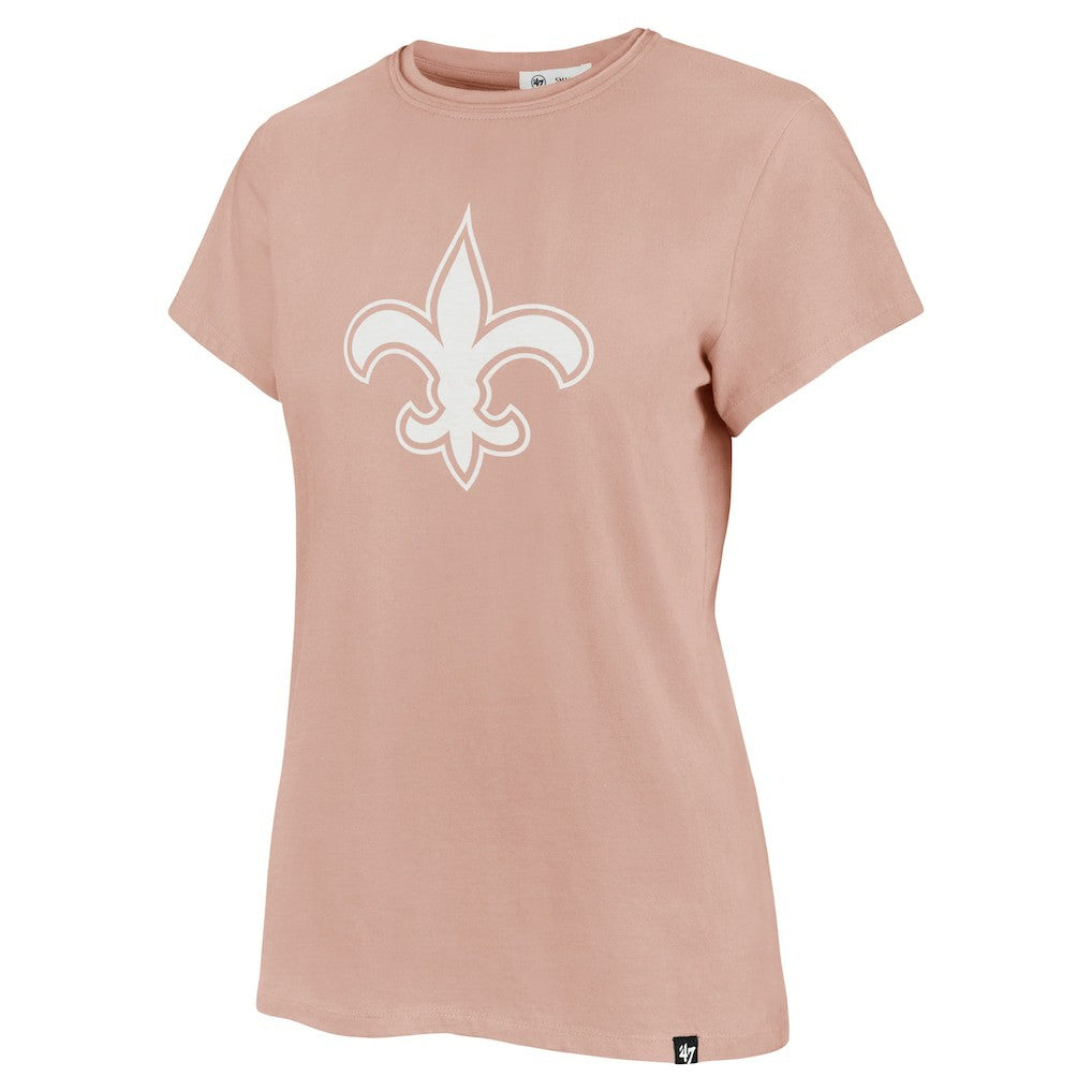 New Orleans Saints '47 Women's Premier Frankie T-Shirt - Light Pink sale
