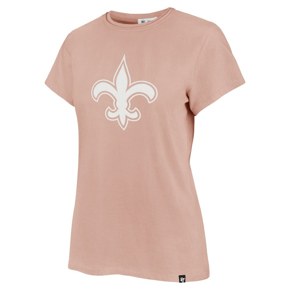 New Orleans Saints '47 Women's Premier Frankie T-Shirt - Light Pink sale