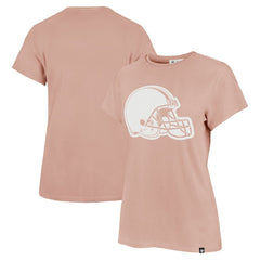 Cleveland Browns '47 Women's Premier Frankie T-Shirt - Light Pink outlet