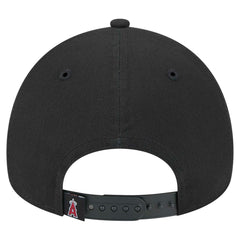 Los Angeles Angels 9FORTY A-Frame Adjustable Hat - Black | New Era