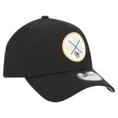 Milwaukee Brewers 9FORTY A-Frame Adjustable Hat - Black | New Era