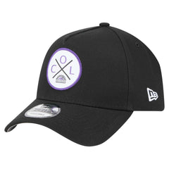Colorado Rockies 9FORTY A-Frame Adjustable Hat - Black | New Era