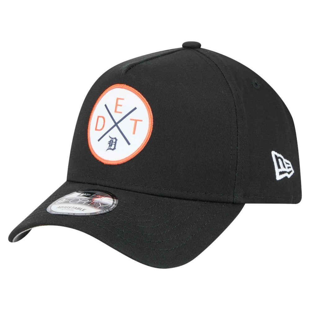 Detroit Tigers 9FORTY A-Frame Adjustable Hat - Black | New Era