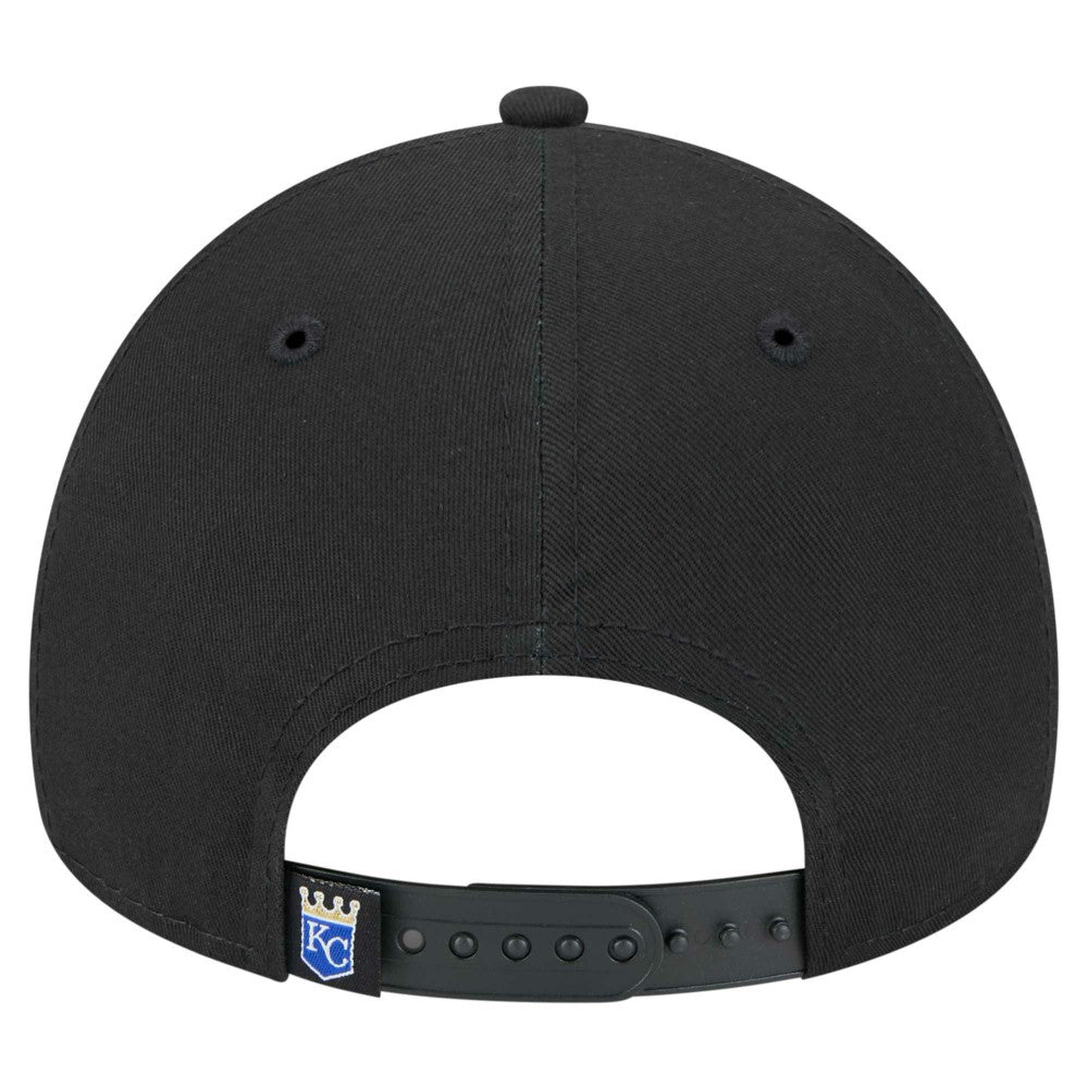 Kansas City Royals 9FORTY A-Frame Adjustable Hat - Black | New Era