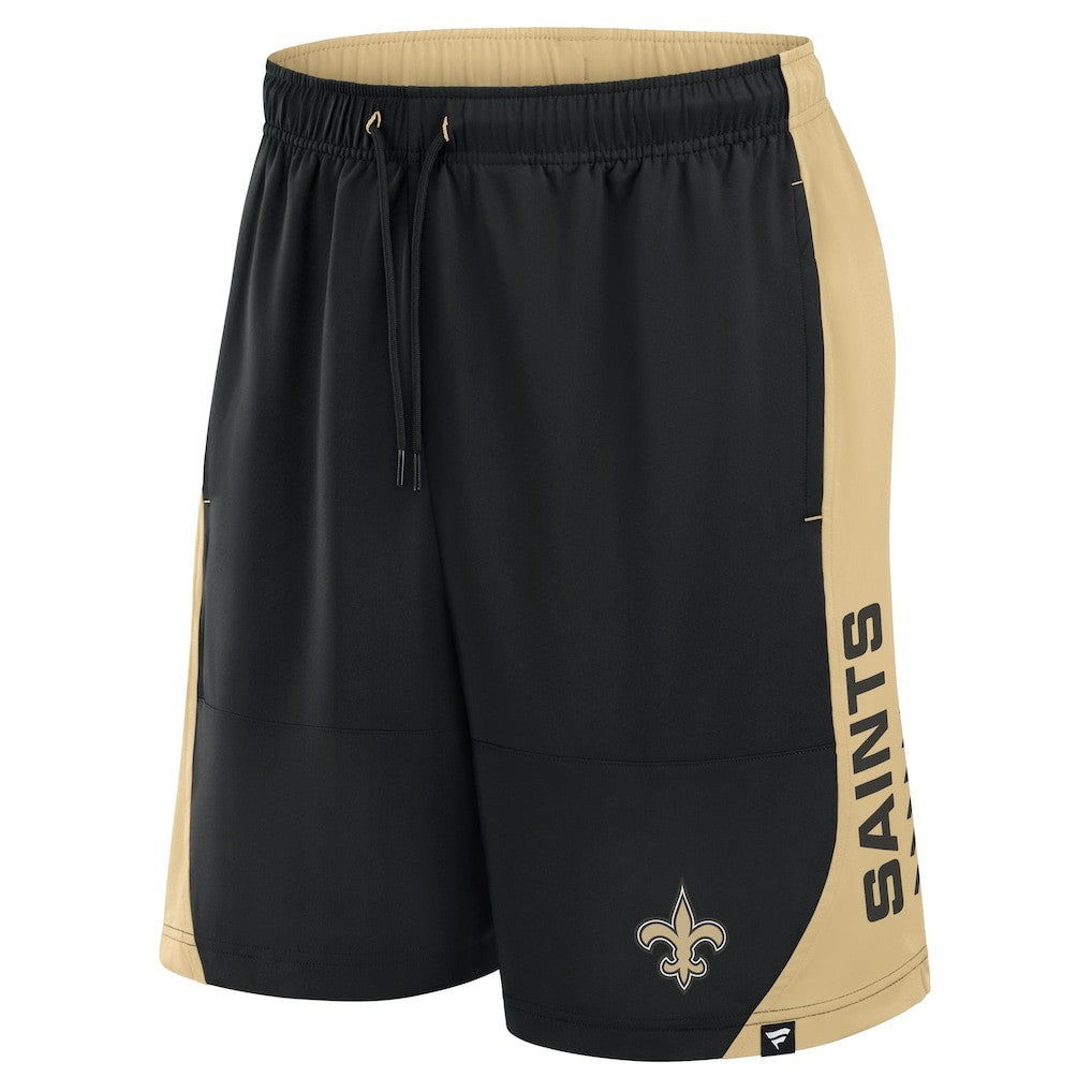 New Orleans Saints No Defense Shorts - Black discount