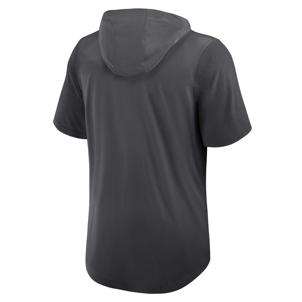 Green Bay Packers Tri-Blend Performance Hoodie T-Shirt - Anthracite | Nike discount