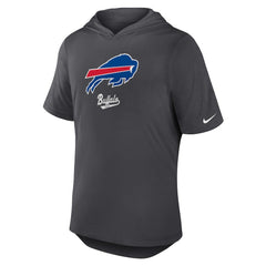 Buffalo Bills Tri-Blend Performance Hoodie T-Shirt - Anthracite | Nike outlet
