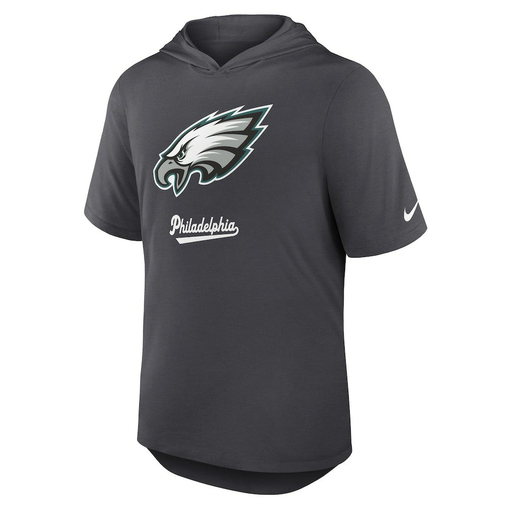 Philadelphia Eagles Tri-Blend Performance Hoodie T-Shirt - Anthracite | Nike sale