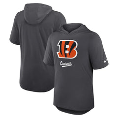 Cincinnati Bengals Tri-Blend Performance Hoodie T-Shirt - Anthracite | Nike sale