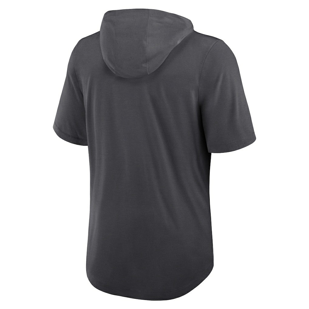 Cleveland Browns Tri-Blend Performance Hoodie T-Shirt - Anthracite | Nike outlet