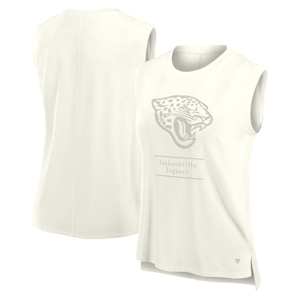 Jacksonville Jaguars Women's Studio Embrace Tank Top - Cream cheap