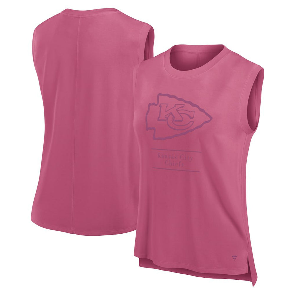 Kansas City Chiefs Women's Studio Embrace Tank Top - Pink outlet
