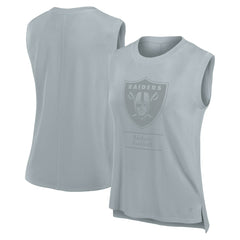 Las Vegas Raiders Women's Studio Embrace Tank Top - Gray online