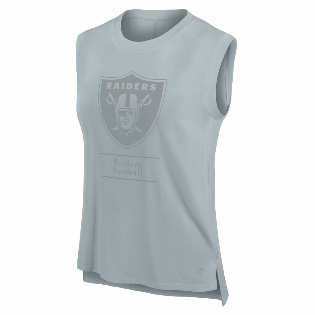 Las Vegas Raiders Women's Studio Embrace Tank Top - Gray online