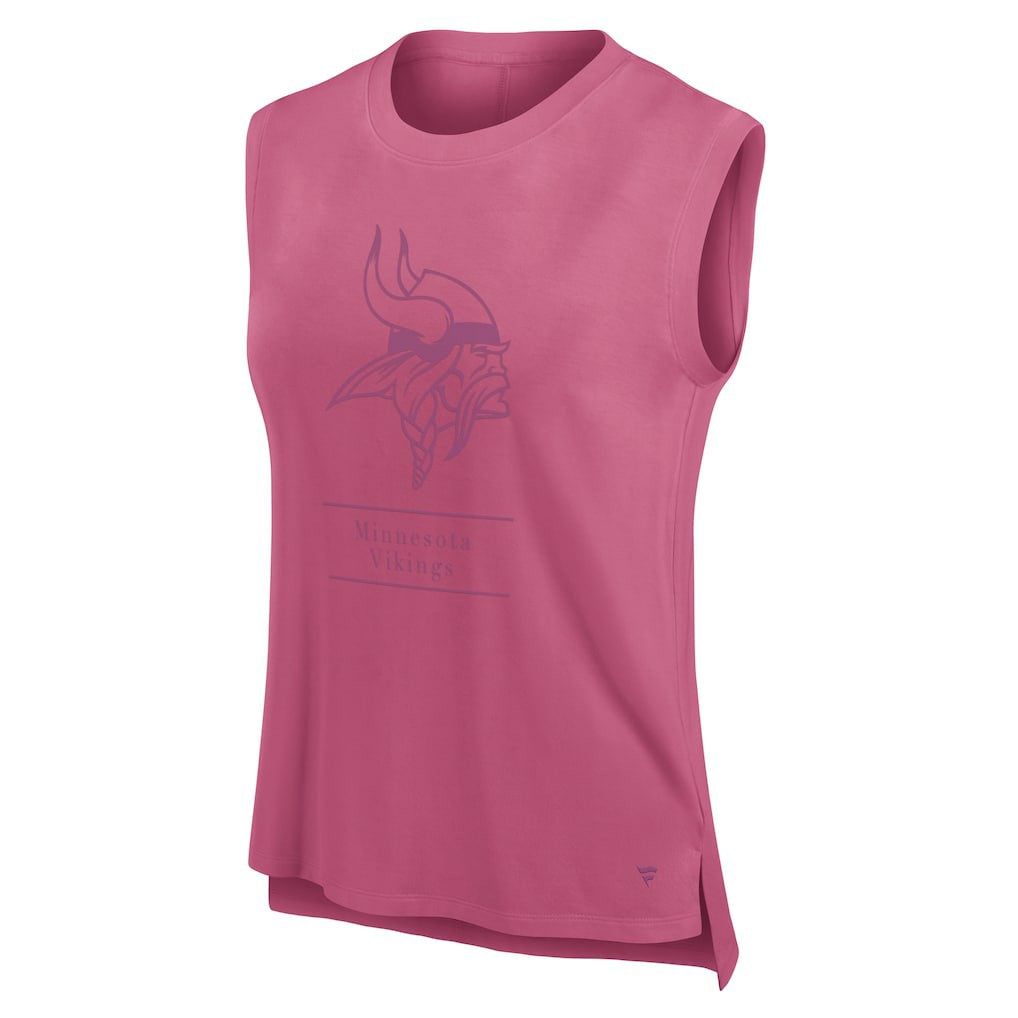 Minnesota Vikings Women's Studio Embrace Tank Top - Pink cheap