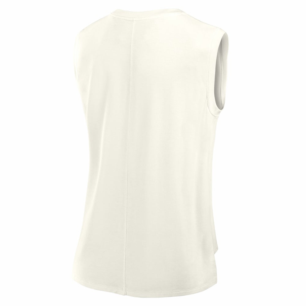 Pittsburgh Steelers Women's Studio Embrace Tank Top - Cream cheap