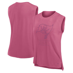 Tampa Bay Buccaneers Women's Studio Embrace Tank Top - Pink for sale