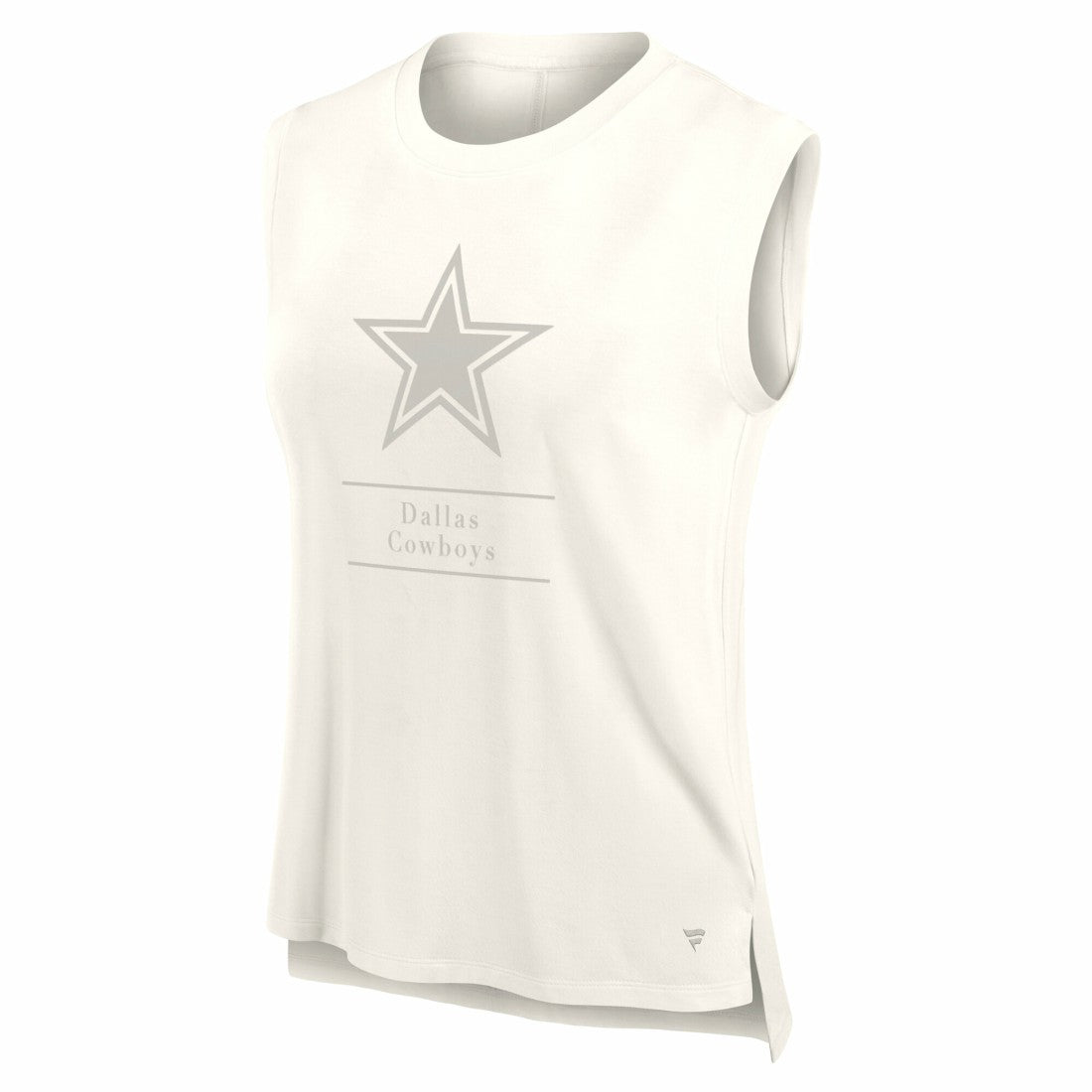 Dallas Cowboys Women's Studio Embrace Tank Top - Cream on sale