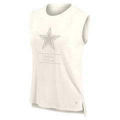 Dallas Cowboys Women's Studio Embrace Tank Top - Cream on sale