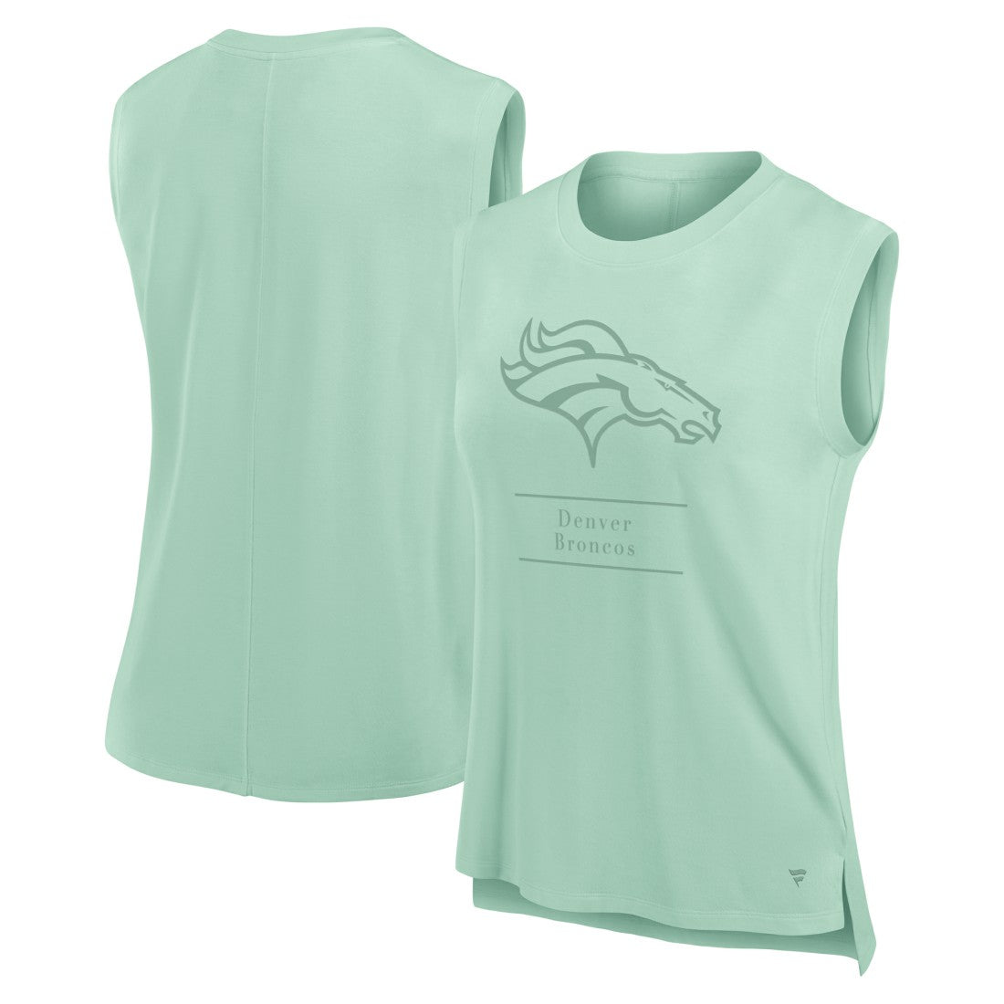 Denver Broncos Women's Studio Embrace Tank Top - Mint outlet