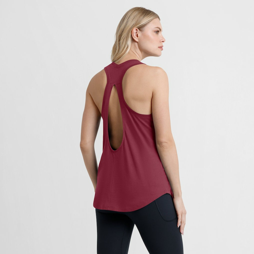 Washington Commanders Women's Iron Fan Tank Top - Burgundy cheap