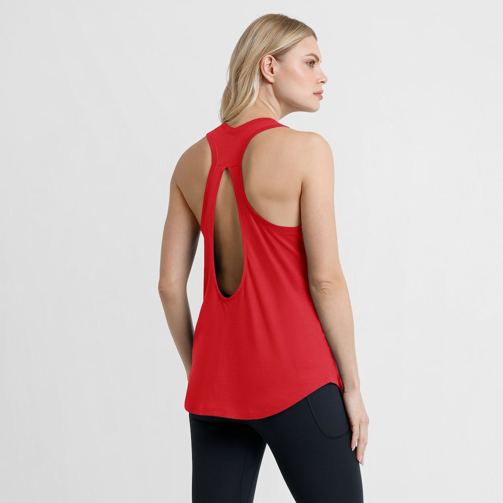 Kansas City Chiefs Women's Iron Fan Tank Top - Red discount