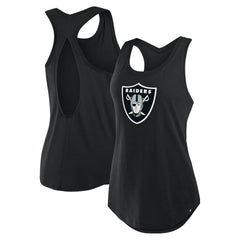 Las Vegas Raiders Women's Iron Fan Tank Top - Black cheap