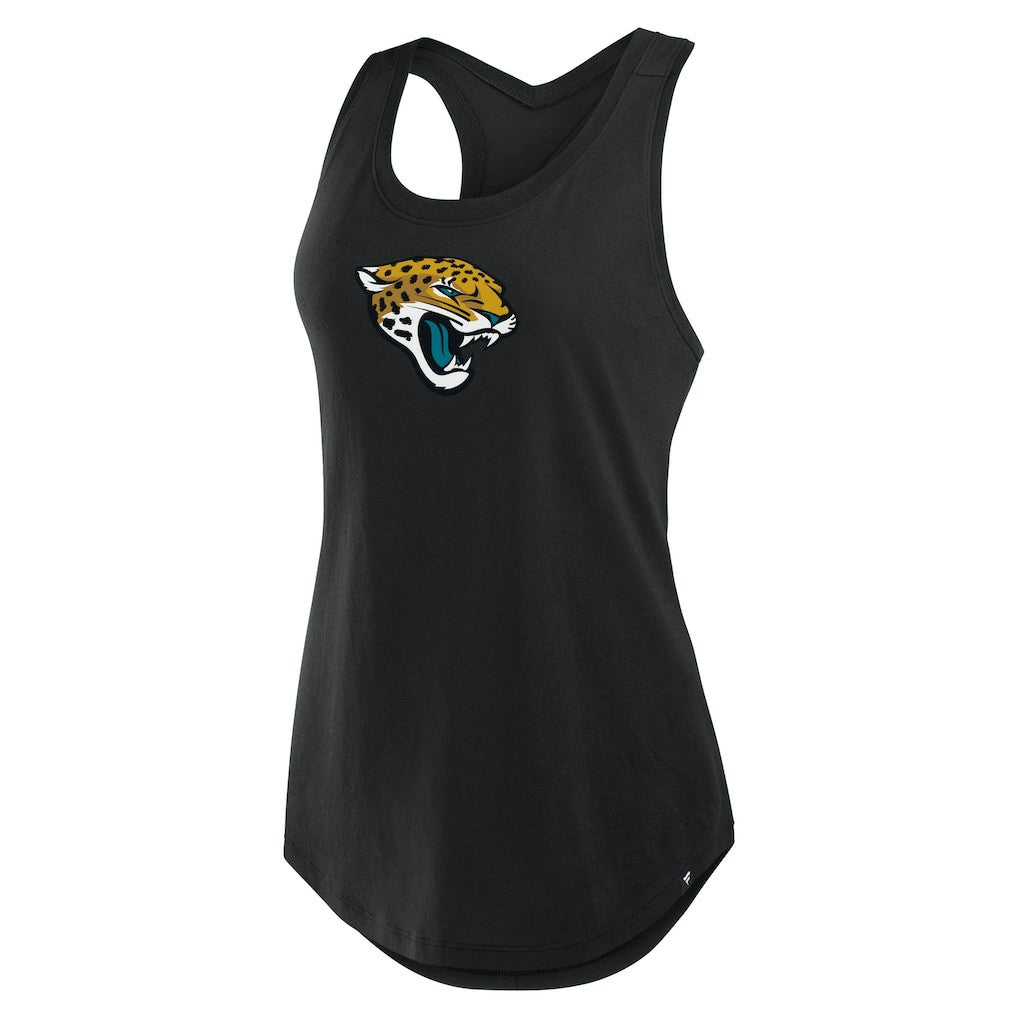 Jacksonville Jaguars Women's Iron Fan Tank Top - Black outlet