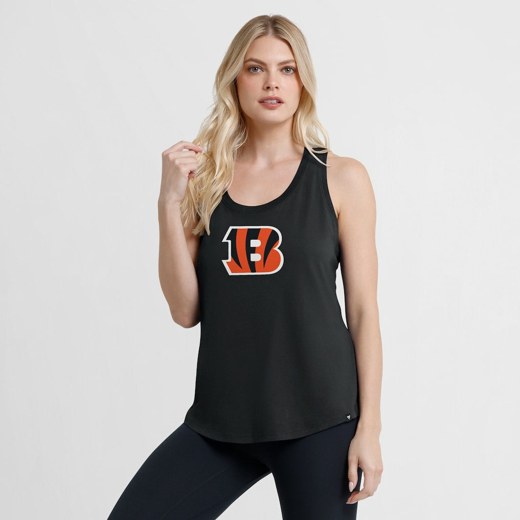 Cincinnati Bengals Women's Iron Fan Tank Top - Black for sale