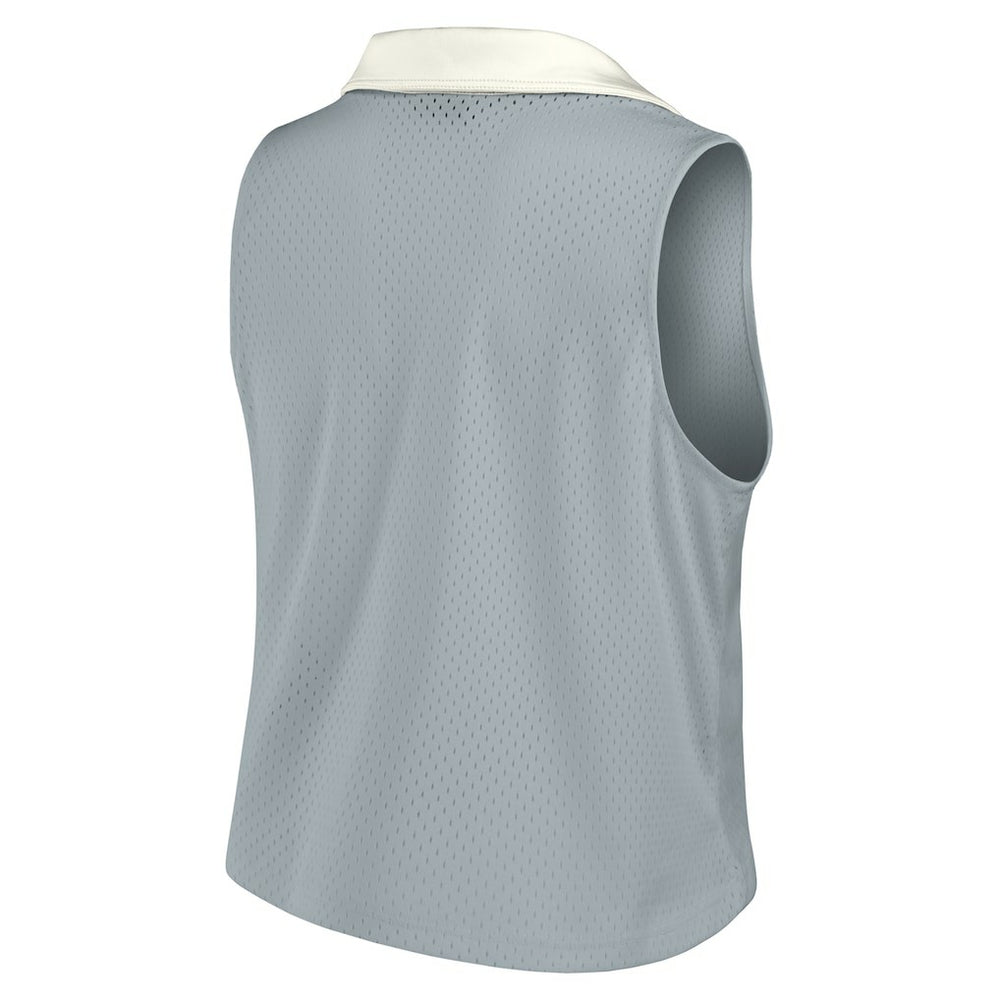 Philadelphia Eagles Women's Studio Wellness V-Neck Tank Top - Gray discount