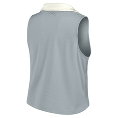Philadelphia Eagles Women's Studio Wellness V-Neck Tank Top - Gray discount