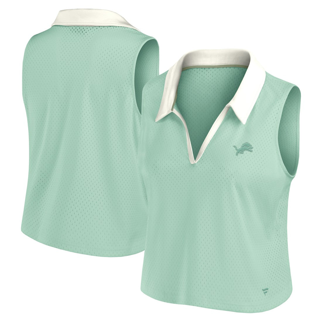 Detroit Lions Women's Studio Wellness V-Neck Tank Top - Mint online