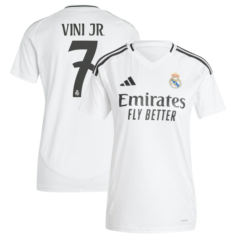 Vini Jr. Real Madrid Women's 2024/25 Home Replica Player Jersey - White | Adidas online