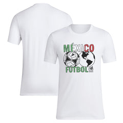 Mexico National Team Around The World T-Shirt - White | Adidas online