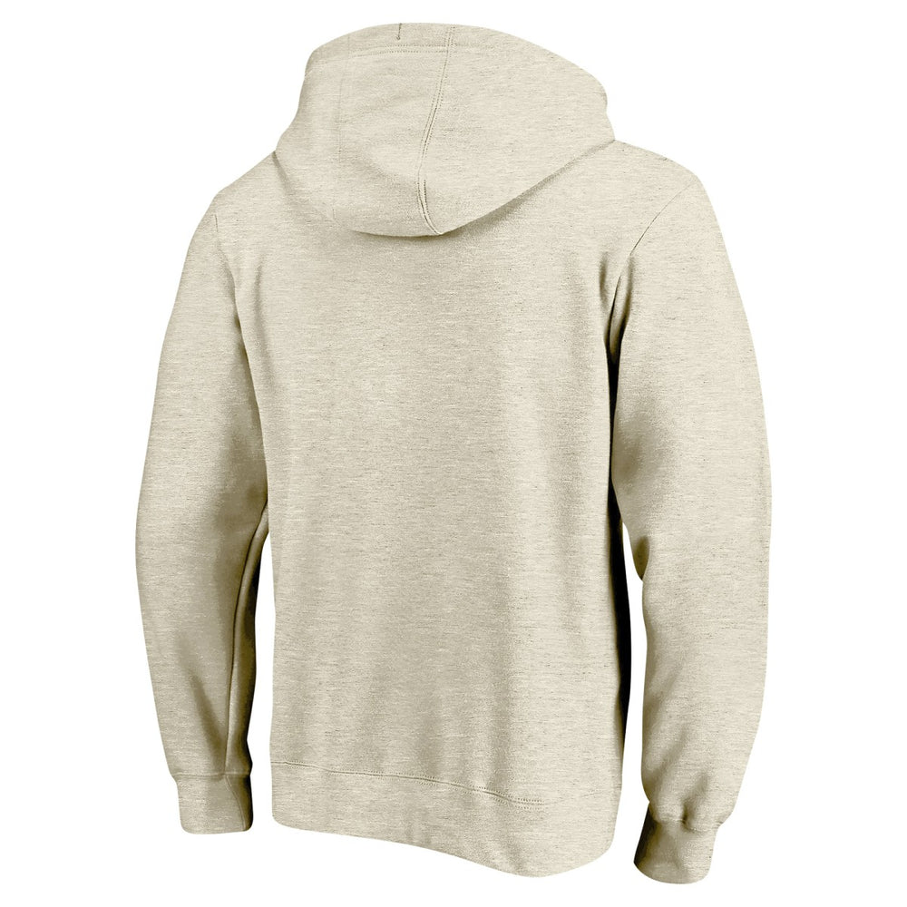 Devin Booker Phoenix Suns Profile Big & Tall Player Double Face Tri-Blend Pullover Hoodie - Cream cheap