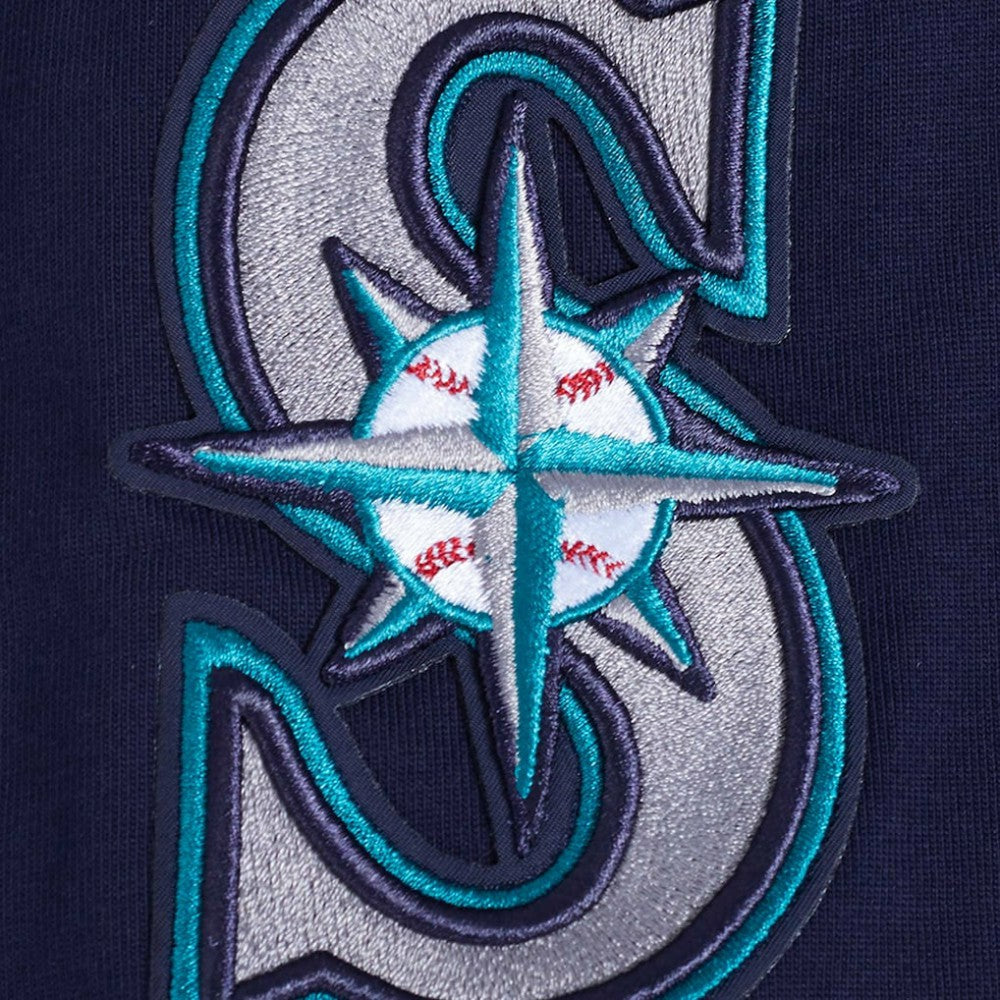 Seattle Mariners Pro Standard Turn It Up Dropped Shoulder T-Shirt - Navy