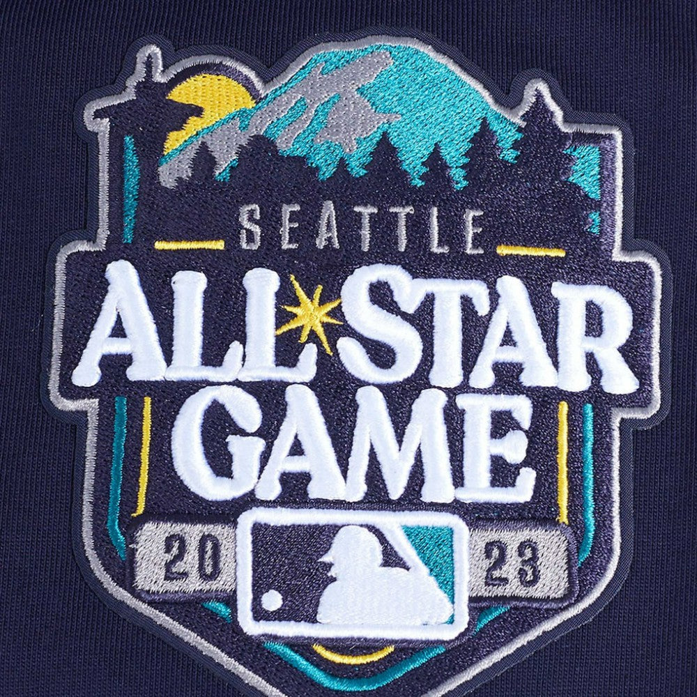Seattle Mariners Pro Standard Turn It Up Dropped Shoulder T-Shirt - Navy