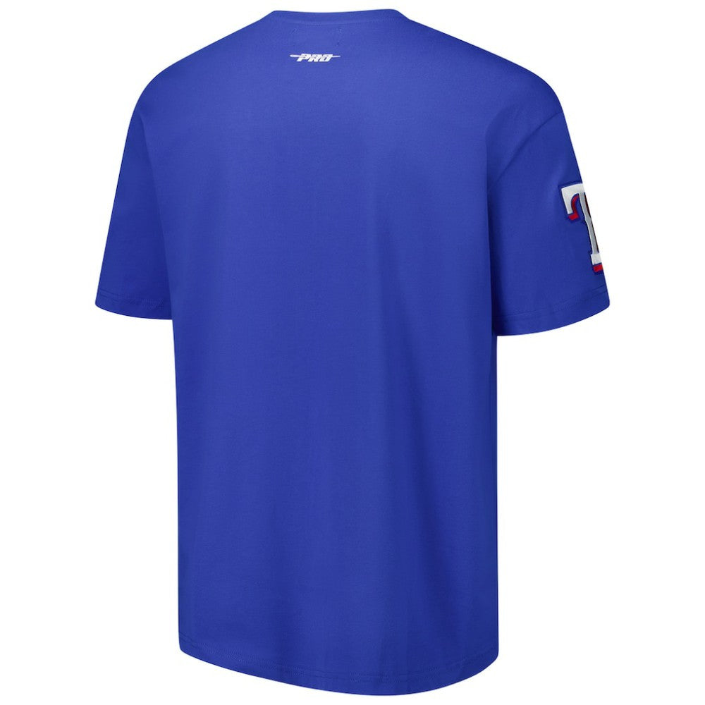 Texas Rangers Pro Standard Turn It Up Dropped Shoulder T-Shirt - Royal