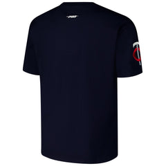 Minnesota Twins Pro Standard Turn It Up Dropped Shoulder T-Shirt - Navy