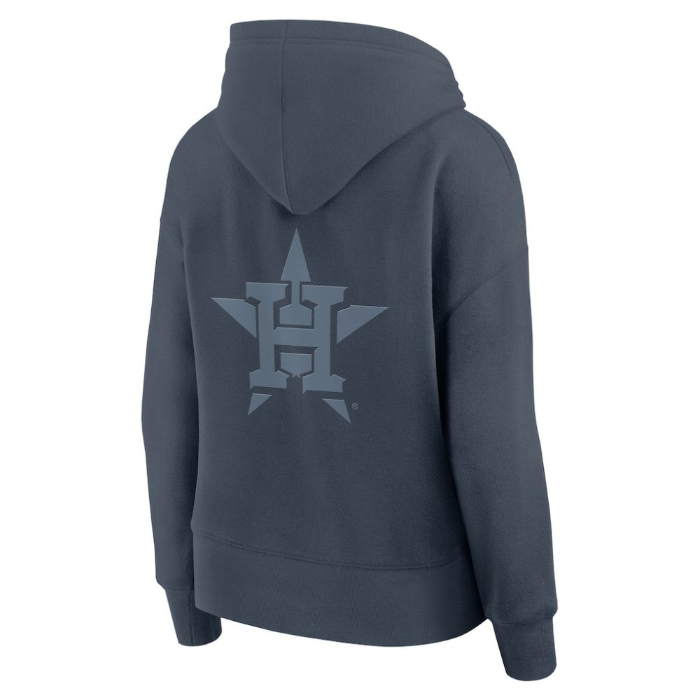 Houston Astros Women's Elements Future Ground Subtle Tonal Pullover Hoodie - Blue