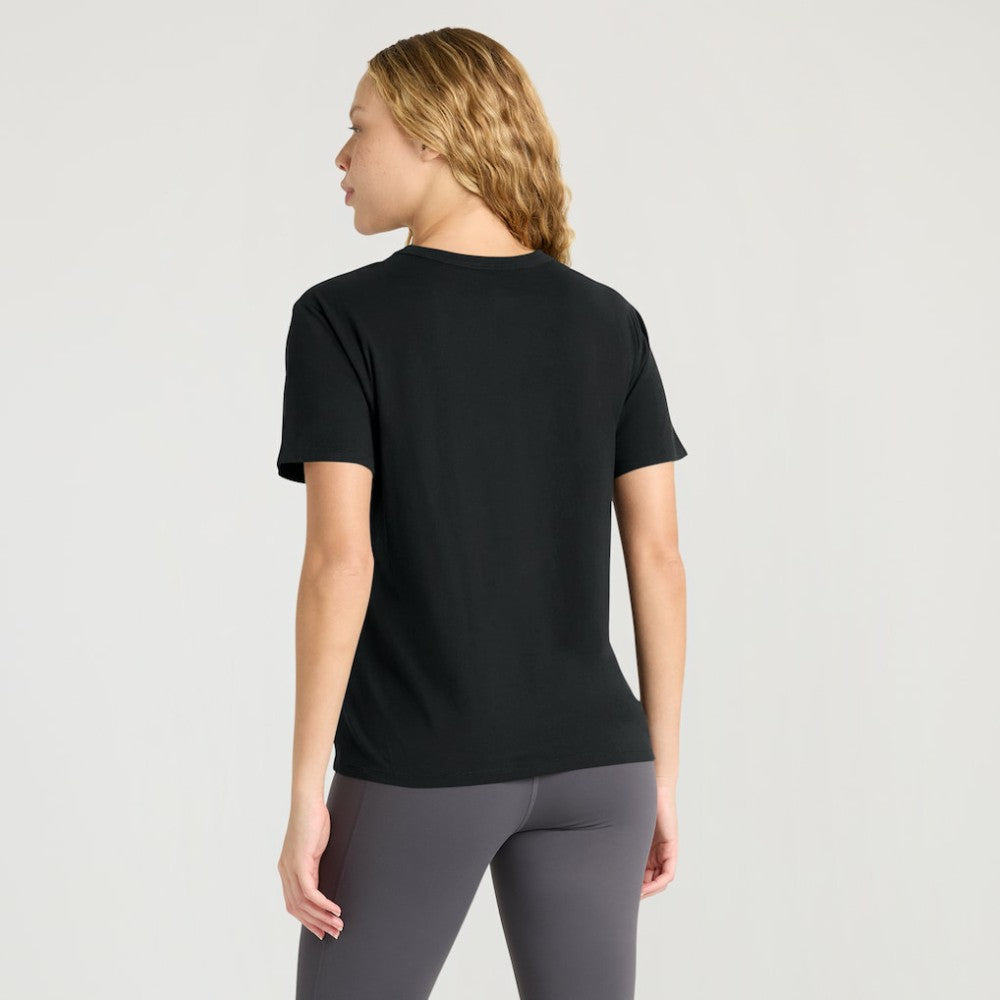 Atlanta Braves Women's Home Run Legacy T-Shirt - Black
