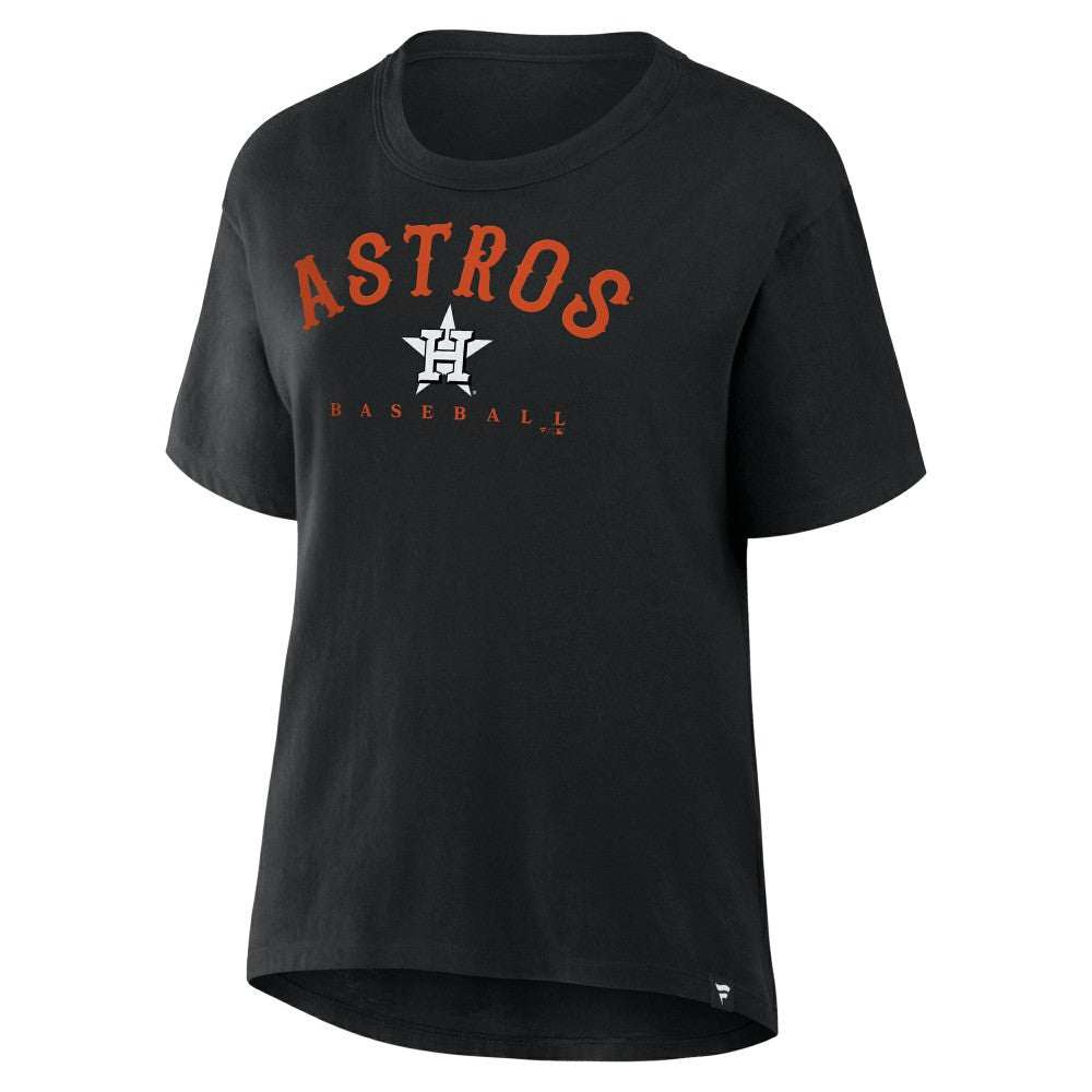 Houston Astros Women's Relaxed Fit Legacy T-Shirt - Black