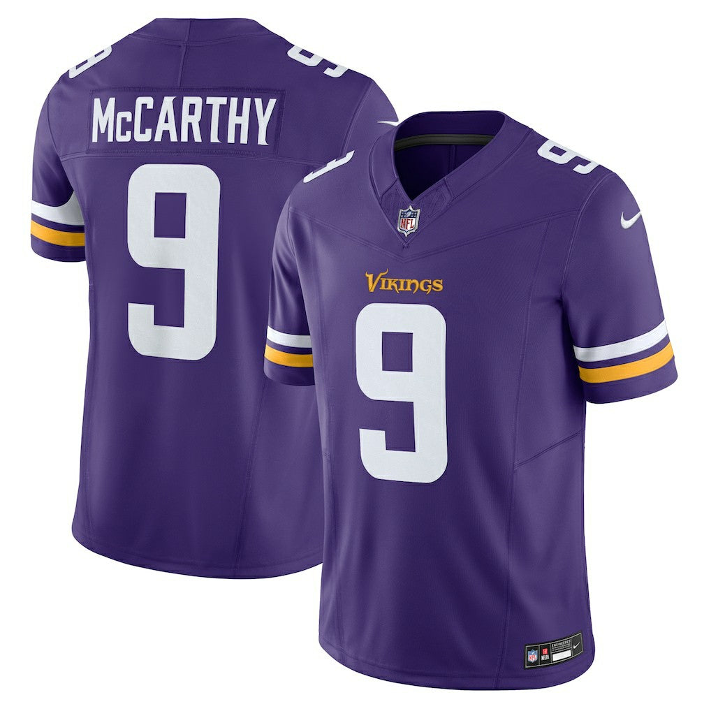 J.J. McCarthy Minnesota Vikings Vapor F.U.S.E. Limited Jersey - Purple | Nike sale