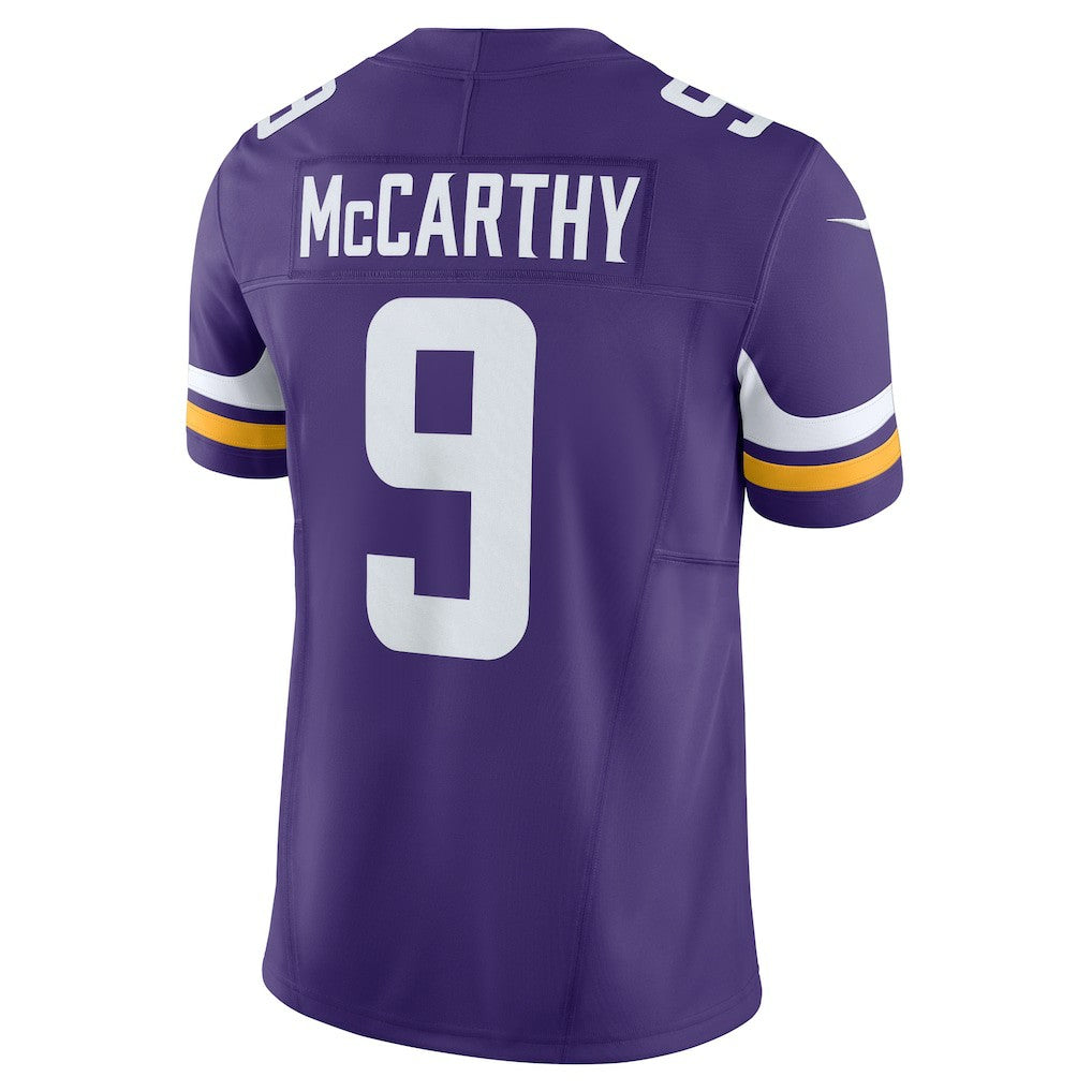 J.J. McCarthy Minnesota Vikings Vapor F.U.S.E. Limited Jersey - Purple | Nike sale