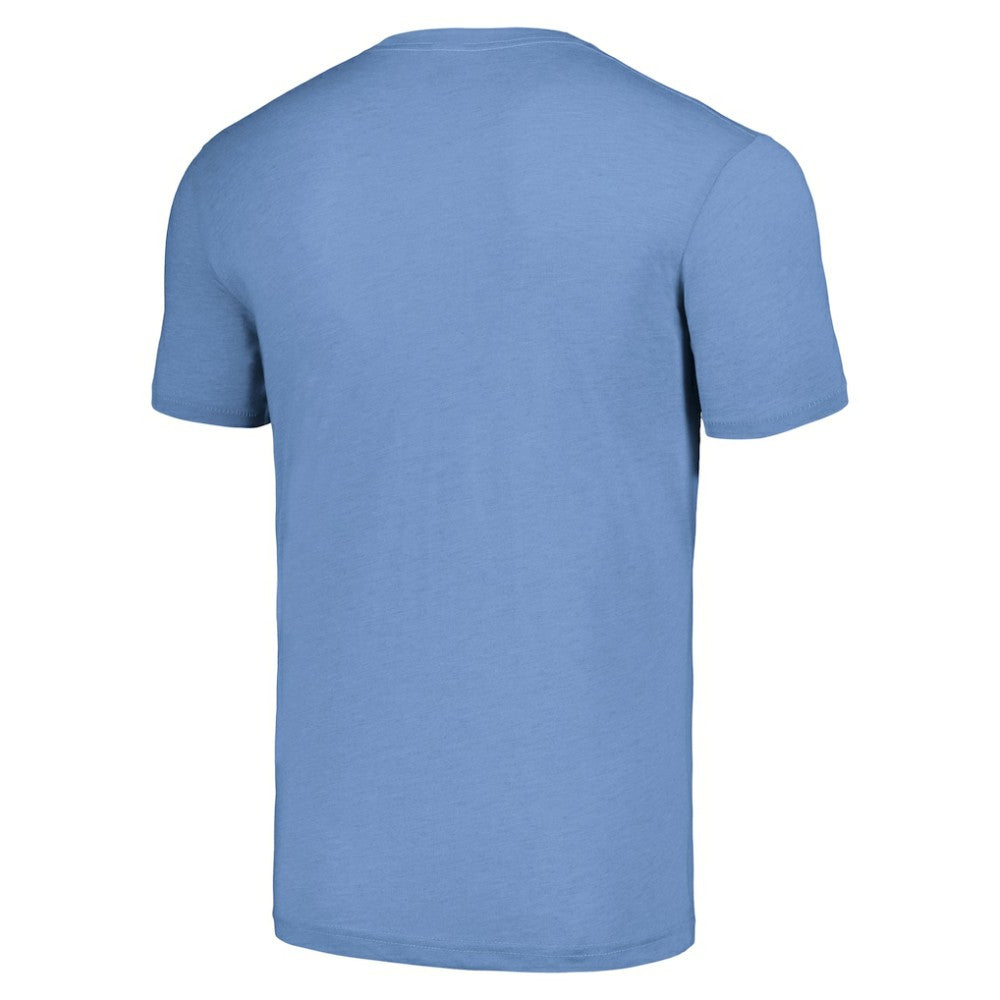 Corey Seager Texas Rangers Homage Caricature Player Tri-Blend T-Shirt - Light Blue
